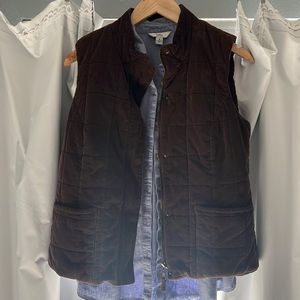 Charter Club Vest in Chocolate